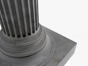 concrete column 3D 模型