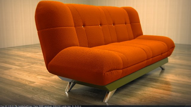 sofa 3D मॉडल .c4d .max .obj .3ds .fbx .stl .blend