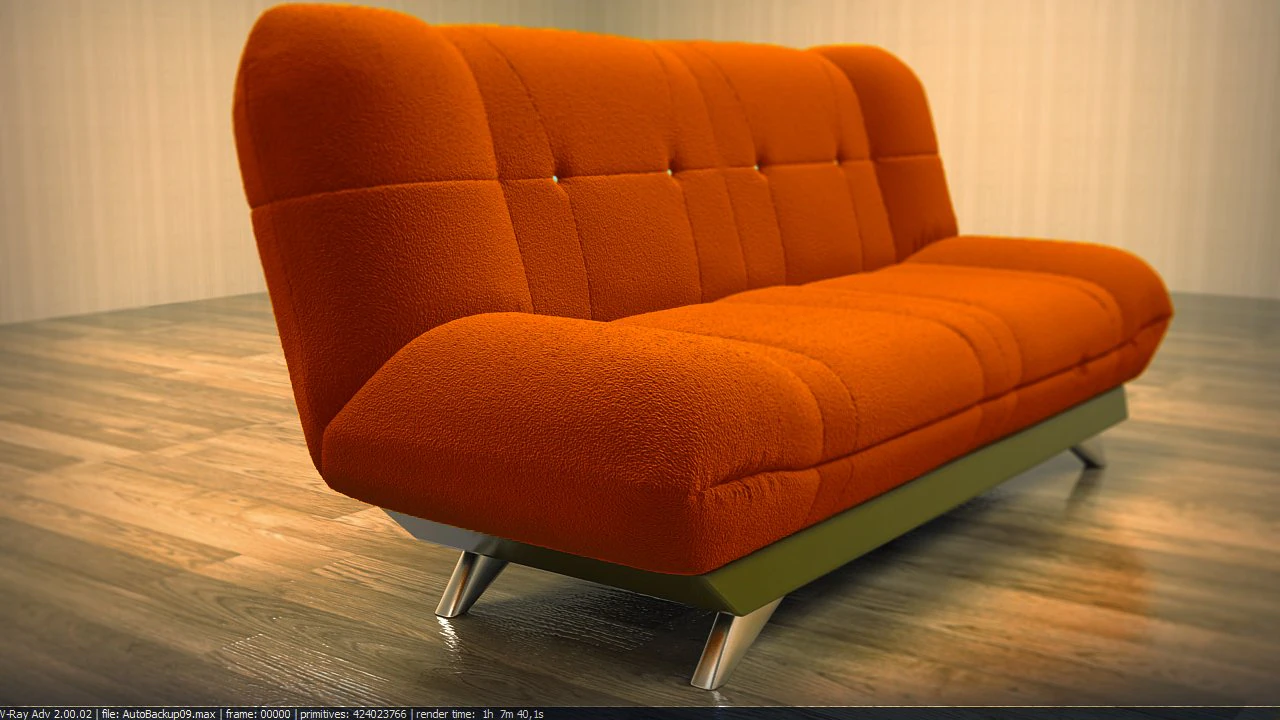 divan 3D Model .c4d .max .obj .3ds .fbx .stl .blend 