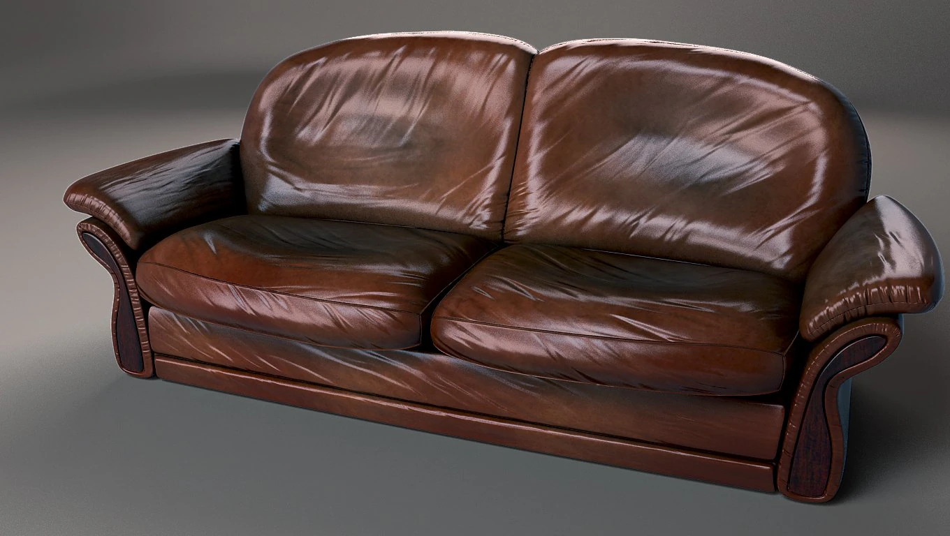 divan 3D Model .c4d .max .obj .3ds .fbx .stl .blend 