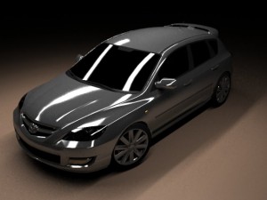 mazda speed 3 3D Model