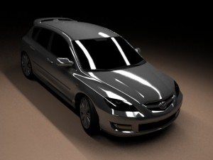 mazda speed 3 3D Model