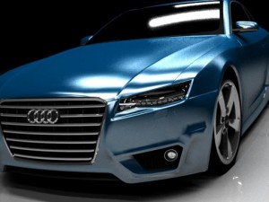 audi concept Model 3D