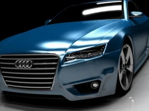 conceito audi Modelo 3D