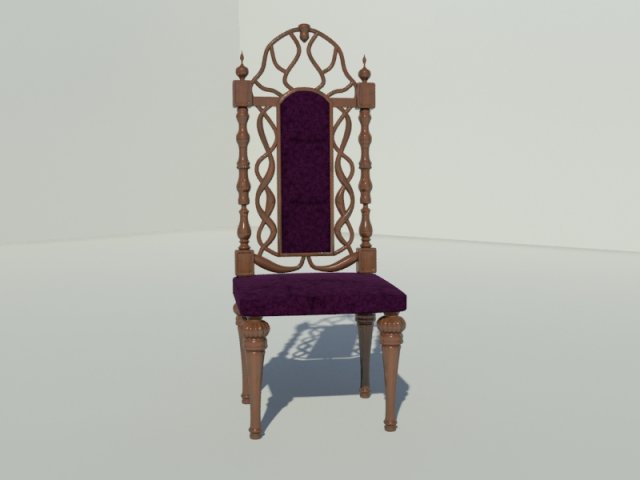 chair 3Dモデル .c4d .max .obj .3ds .fbx .stl .blend 