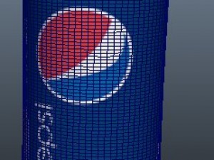 soda can collection coke pepsi mountain dew 3D Model