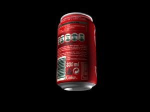 soda can collection coke pepsi mountain dew 3D Model