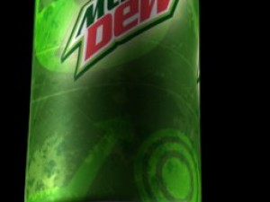 soda can collection coke pepsi mountain dew 3D Model
