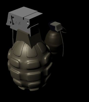 grenade 3D मॉडल .c4d .max .obj .3ds .fbx .stl .blend 