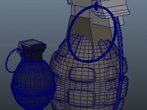 grenade 3D मॉडल