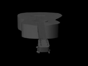 guitar 3D Model