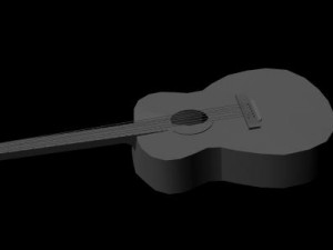 guitar 3D Model