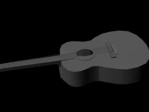 guitar 3D Model