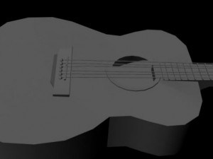 guitar 3D Model