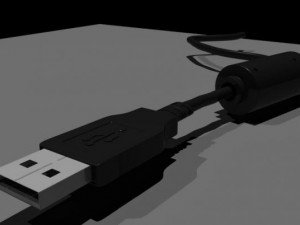 usb cable Modelo 3D