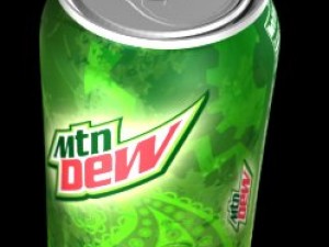 mountain dew can Modelo 3D