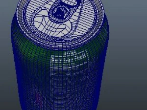 mountain dew can 3D Model