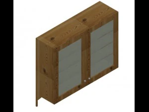K&uuml;chenoberschrank 3D Modell