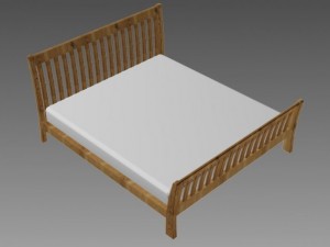 bed 3D-Modell