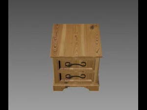 bedside table 3D Model
