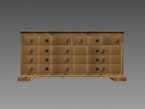 chest of drawers 3D Model