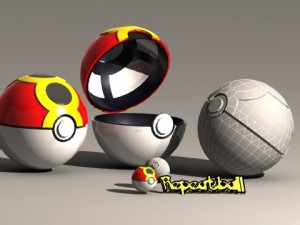 pokeball repeat ball 3D मॉडल