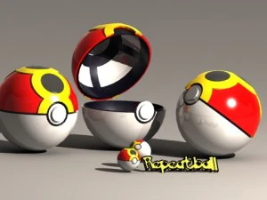 pokeball repeat ball 3D Model