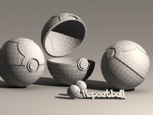 pokeball repeat ball Modelo 3D