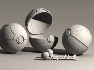 pokeball repeat ball 3D Model