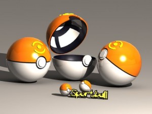 pokeball sports ball Modelo 3D