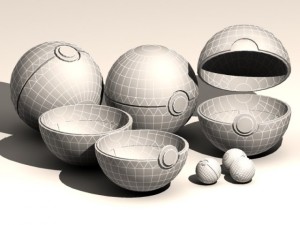 pokeball 3D Model