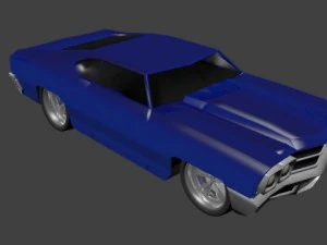 chevelle hot rod 3D Model