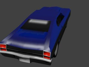 chevelle hot rod 3D Model
