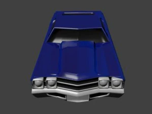 chevelle hot rod 3D Model