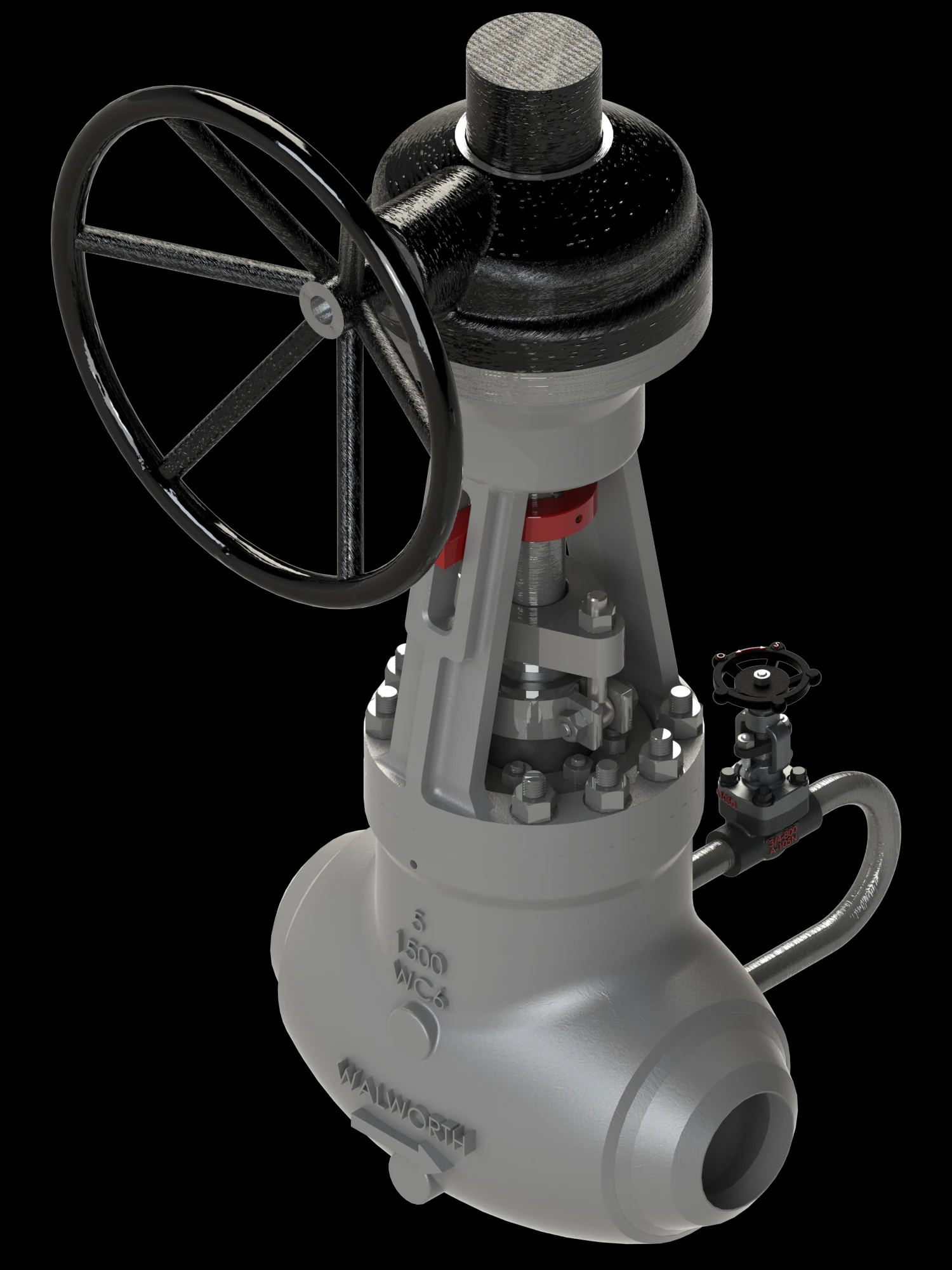 valve 3D Model .c4d .max .obj .3ds .fbx .stl .blend