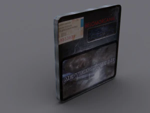 cigarette box 3D Model