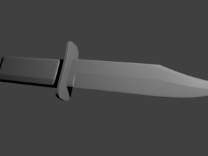 knife Modello 3D