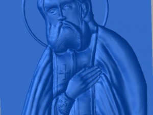orthodox icon of st seraphim of sarov Model do druku 3D