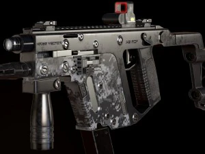 автомат Крисс вектор 3D Модель