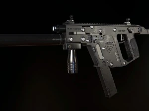 automatic machine kriss vector 3D Model