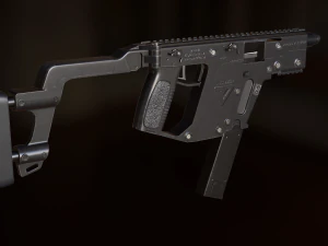 automatic machine kriss vector 3D Model