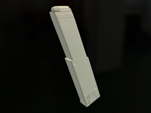 automatic machine kriss vector 3D मॉडल