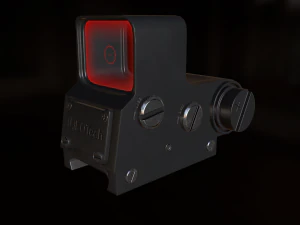 automatic machine kriss vector 3D Model