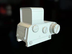 automatic machine kriss vector 3D Model