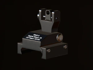 automatic machine kriss vector 3D Model