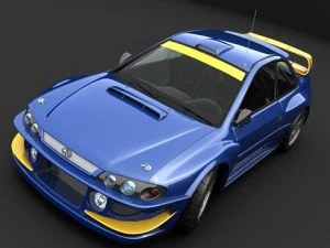 auto Modello 3D