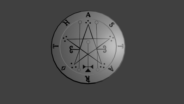 astarothpentagram 3D Model .c4d .max .obj .3ds .fbx .stl .blend 