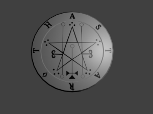 astarothpentagram Modello 3D
