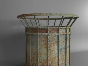 trash bin 3D Model
