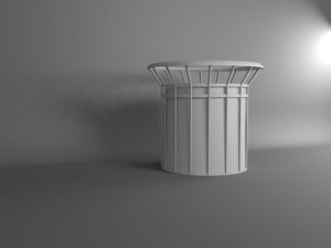 trash bin Modelo 3D